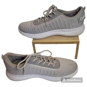 Danskin Boost Grey Lace Up Sneakers Size 8
